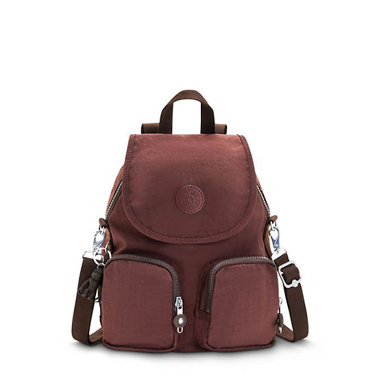 Kipling Firefly Up Convertible Ryggsäck Vinröda | SE 1634WN